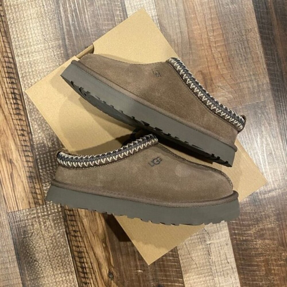 UGG TAZZ Hickory Platform Slippers - Gem